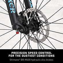 Mongoose Tyax Expert Mountain Bike 29-Inch Wheels Tectonic T2 Aluminum Frame Hydraulic Disc Brakes Mens Large Black/Blue