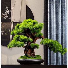 Artificial Bonsai Tree Artificial Bonsai Tree Potted Plant Ornament Bonsai Simulation Bonsai Green Plant Fake Plant Decoration Potted Artificial House Plants For Desk Home Office Display Fake Bonsai