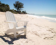 POLYWOOD® Vineyard Curveback Adirondack Chair in Teak