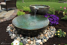 Aquascape Spillway Bowl and Basin Fountain Kit Patina