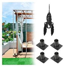 WAHHWF Leaf Rain Chain for Gutter Downspout, Adjustable Length