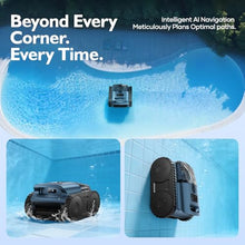 [2026 Release] Automatic Robotic Pool Vacuum for Inground & Above Ground Pools, Wall Climbing Pool Vacuum Cleaner, Cleans Floor, Walls, Waterline, Drain up to 2150 Sq. Ft., 190 Min