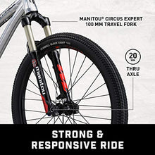 Mongoose Fireball Dirt Jump Mountain Bike 26-Inch Chrome