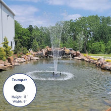 Half Off Ponds 1/2 HP 5000 GPH Floating Aerating Fountain Color 100 Ft Cord