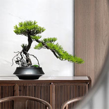 YXIANG56Q Fake Plants Artificial Bonsai Tree Chinese Style Faux Plants Indoor with Ceramic Pot, Realistic Fake Decor Bonsai Tree