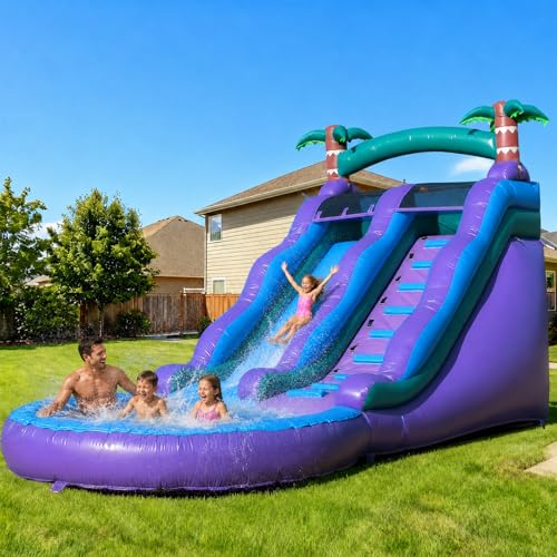 GR8FUN 23’(L) Commercial Water Slide with Blower for Teens and Adults, PVC