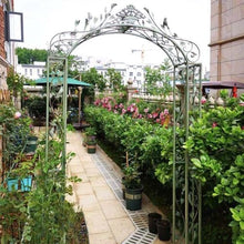 OREKPOT Extra Large Wedding Arch, Metal Arch Trellis, Garden Pergola Arbor for Party, Ceremony, Decoration, Climbing Plant, Lawn, Terrace，250cm/98.4in