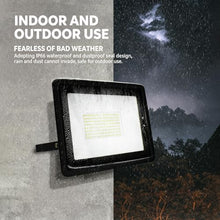 Hiiaodecor 2Pack 500W Flood Lights Outdoor 50000LM Bright LED Work Light Daylight White LED Flood Lighting IP66 Waterproof for Playground Yard Garage Stadium(Warm White 3000K)