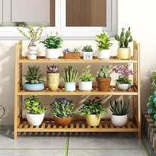 Anticorrosive And Moisture-proof Wooden Flower Stand Simple Plant Trellis Classical Ladder Holders Easy To Install Ladder Frame For Garden Living Room Plant Display Rack Stepped Plant Trellis