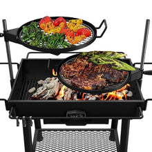 Oklahoma Joe's Firecraft Series Modular Open Fire Barrel Charcoal Grill with 480 sq. in. Cooking Area in Black