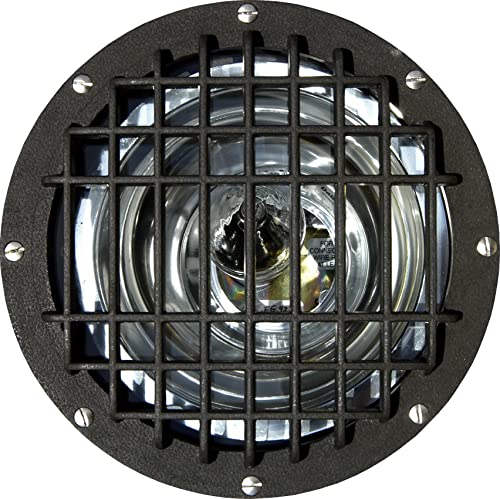 Dabmar Lighting FG4310-GRL Fiberglass 70W Hps 120V with Grill Light Fixture, Bronze Finish