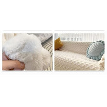 VFIIIOLPAA Sofa Cover Fabric Style Sofa Towel Winter Luxury Sofa Cover Cover Sofa Blanket Full Cover (Color: D, Size: 180 * 130cm) (B 180 * 320cm)