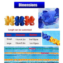 Swimming Pool Swimming Safety Partition Rope, Swimming Safety Rope Floating Safety Rope 1/2/3/4/5/6/7/8/9/766M Lane Separator for Inground s/Beaches/Hazardous Areas, Equipment for Swimming