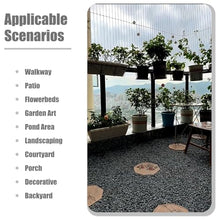 Elitix Stepping Garden Stone Garden Flower Stepping Decorative Stone 1 Pcs/ 6pcs, Vintage Stone Door Step for Lawn Landscaping Pathway, Chinese Style Ornaments Tiles Stone(Color:1 Set)