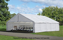 ShelterLogic UltraMax Canopy Replacement Cover, White, 30 x 30 ft. (Canopy Frame and Bungees Sold Separately)