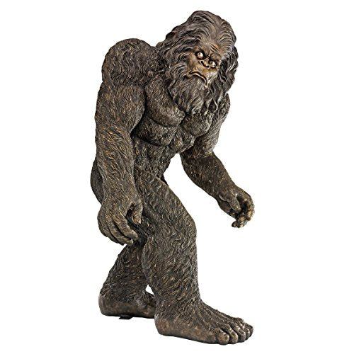 Design Toscano Yeti the Bigfoot Garden Statue, Life Size 72 Inch, Fiberglass Polyresin, Full Color