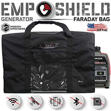 Mission Darkness Revelation EMP Armor for Generators & Extra-Large Electronics (Berry Compliant Version) // Military-Grade Faraday Bag for Digital Forensics EMP CME Solar Flare Protection
