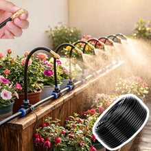 Bendable Irrigation Hose Adjustable Sprayer, Outdoor Cooling Mist Sprinkler