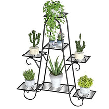Metal Air Plant Stand Container Flower Pot Balcony Furniture Indoor