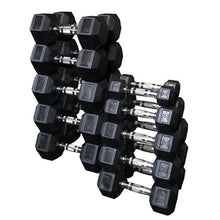 Body-Solid GDR80-SDRS550 Dumbbell Set with Vertical Rack Black