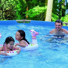 Blue Backyard Above Ground Pools 13ft 12ft 10ft 8ft 6.6ft 6ft 5ft 4ft 3ft Wide, Family Bath Plastic Pool/ Breeding Irrigation Water Tank with PVC Frame, Raised Fish Pond(5.9x2.6ft/1.8x0.8m - 2034L/537
