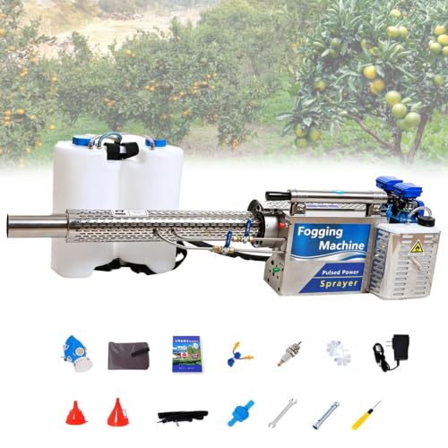 Pvxa Electric Sprayer Aerosol Atomizer, Portable Pulse Jet Thermal Fogger, 15L Thermal Fogger Machine, 360 ° Spray in All Directions 700㎡ in 7-8 Minutes 100