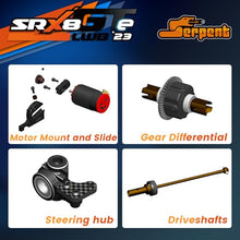 Serpent SRX8 GTE LWB 1/8 On-Road RC Car Kit with Carbon Fiber & CNC Aluminum Parts