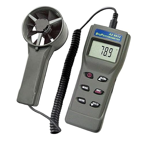AZ8912 BTU&RH Multifunctional Anemometer Wind Speed Meter