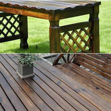 ERoomQ Outdoor GThe Bench,47in Park GThe Bench Wood Retro Solid Wood Seat, Courtyard 2-3 Seat Weatherproof Porch Chair Bench, Outdoor Table and Chair Set (1 Table and 1 Chair)