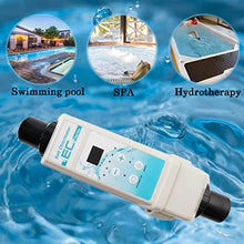 MECCTP Saltwater Chlorinator, Automatic Cleaning Water Pool Chlorinator