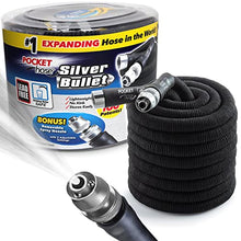 75 Ft Expandable Garden Hose – Turbo Shot Nozzle + Squishy Toy– Pack of 6