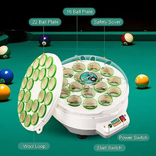 Newhai Electric Billiard Ball Cleaner Aluminum Pool Ball Cleaning Machine 16/22 Balls British and American Dual Use 110V