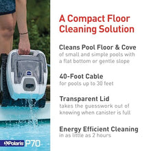 Polaris P70 Robotic Pool Cleaner for Above Ground Pools