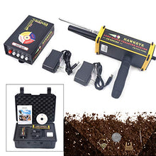 GR-200 Metal Detector, 100m Long Range Underground Metal Gold Detector with 3D LED Display + Antenna Plastic Suitcase Treasure Finder for Gold Silver Copper AC100‑240V (US Plug)