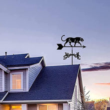Animals Weather Vane Farm Scene Vintage Weathervane Hollow-Carved Design Wind Direction Indicator Practical Professionnel Measuring Tool Easy to Assemble A 35X50CM (B 35X50CM) (C 35X50CM)