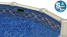Smartline 33 Round Mystri Gold Unibead Liner | 54" Wall Height | 25 Gauge Vinyl | Above Ground Swimming Pools