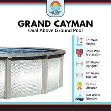 Lake Effect Pools 'Grand Cayman' 12 ft x 24 ft Oval Above Ground