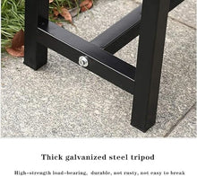 ERoomQ Outdoor GThe Bench,Outdoor Bench Patio Bench, Outdoor Park GThe Bench Terrace Bench, Anticorrosive Solid Wood seat 2-3 seat Weatherproof Porch Chair (47)