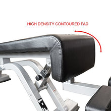 Valor Fitness DF-1 Adjustable Decline/Flat Bench Black/Chrome