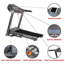 Sunny Health & Fitness T7643 Heavy Duty Walking Treadmill Gray