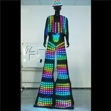 Earthradius Pixels LED Robot Suit Costume Multicolor X-Large
