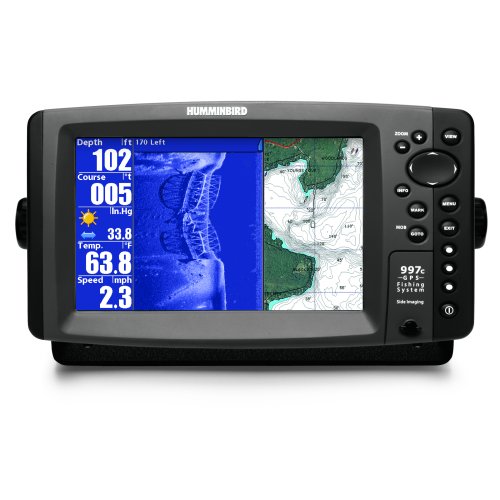 Humminbird 997c SI Combo 8-Inch Waterproof Marine GPS Chartplotter