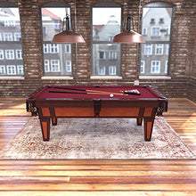 Fat Cat by GLD PRODUCTS Reno 7.5' Pool Table with Dark Cherry Finish, Red Cloth