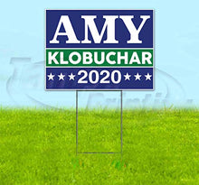 TampaPrinting Amy Klobuchar 2020 Yard Sign 18" x 24" with Metal Stake
