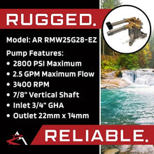2800 PSI Upgraded Pressure Washer Pump & Spray KIT Excell Devilbiss EXVRB2321-1