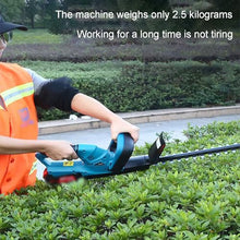 Electric Hedge Trimmer, Strong Power, Long Battery Life, Double-Blade Fast Shears, Easy to Manage The Garden