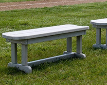POLYWOOD® Park Bench, Slate Grey