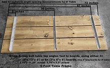 Aluminum picnic table Frame- Frame only~ Rosendale Picnic Tables