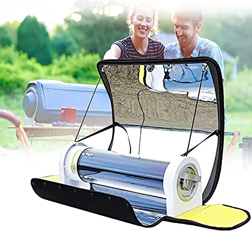 Solar Oven, Portable Oven & High Capacity Solar Cooker,Sun Oven Camping Cookware Survival Gear Powered by Sun or Electricity