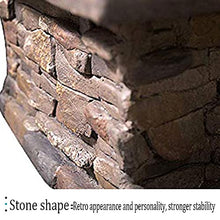 Campfire Patio Fire Pit,Large Outdoor Fire Pit,Portable Fire Pit,Table Brazier Garden,Square Fire Pit,Backyard Fire Pit,with Log Poker, Mesh Screen Lid 24.8In